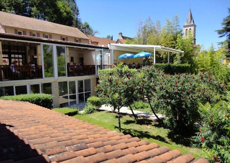 Hotel Restaurant Les Falaises Bouziès Exteriör bild